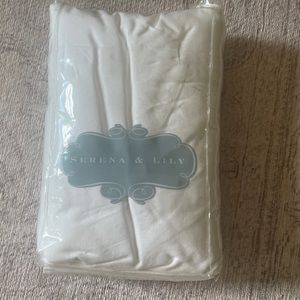 Serena & Lily Border Frame crib skirt